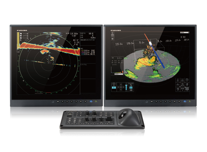 Furuno FSV-75 sonar 3D mode Electrowave